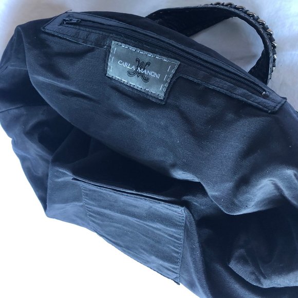 Carla Mancini Genuine Leather Crossbody Bag - Picture 13 of 13